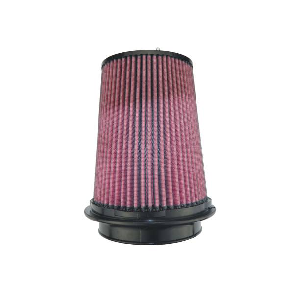 Injen - Injen 8-Layer Oiled Cotton Gauze Air Filter 5in Flange ID 7in Base/7.9in Height/5in Top - X-1106-BR