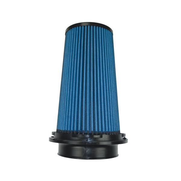 Injen - Injen NanoWeb Dry Air Filter- 4in Flange ID 6in Twist Lock Base 8.8in Media Height 4in Top - X-1110-BB