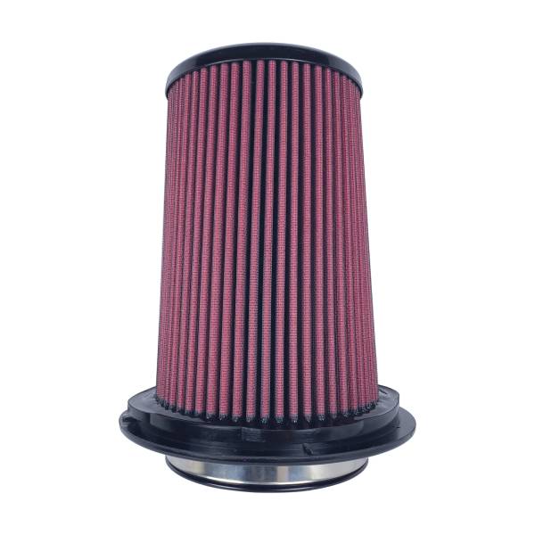 Injen - Injen 8-Layer Oiled Cotton Gauze Air Filter 5in Flange ID 8in Base/ 7.9in Height/ 5.3in Inertia Top - X-1116-BR