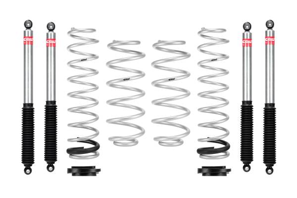 Eibach - Eibach All-Terrain Lift Kit 18-19 Jeep Wrangler Rubicon JL 4-Door Frt 2in Rr 2in - E80-51-023-02-22