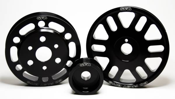 Go Fast Bits - GFB 13 Subaru BRZ / 13 Scion FR-S 3 Pc L/W Pulley Kit (Inc Crank/Alternator/Water Pump Pulleys) - 2016