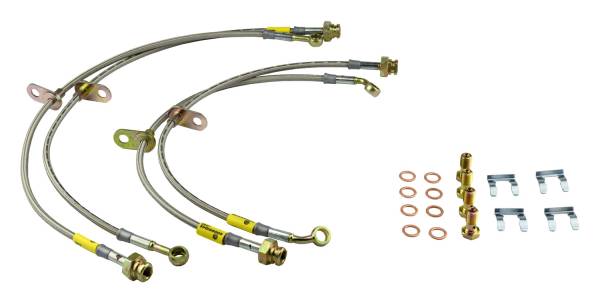Goodridge - Goodridge 10-15 Chevrolet Camaro Stainless Steel Brake Line Kit - 12219