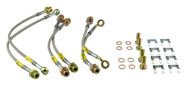 Goodridge - Goodridge 08-10 Chevy Cobalt SS Models w/ Brembo Calipers Stainless Steel Brake Lines Kit - 12295