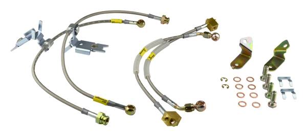 Goodridge - Goodridge 08-11 Dodge Challenger / 06-11 Charger / 06-08 Magnum SRT8 Brake Lines - 12411