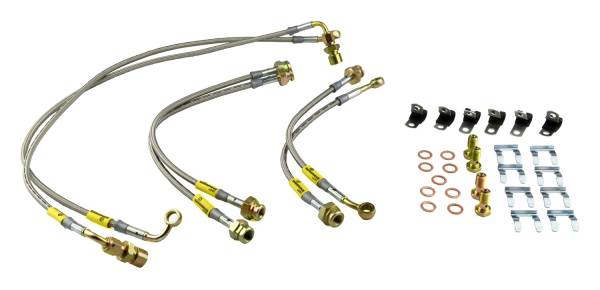 Goodridge - Goodridge 00-06 Chevrolet Tahoe (Rear Disc w/ Stabila Trak) Stainless Steel Brake Line Kit - 14196