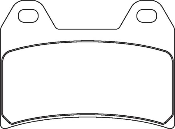 Hawk Performance - Hawk Performance Non-Asbestos Organic Disc Brake Pads HMC1009