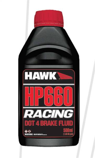 Hawk Performance - Hawk Performance Street DOT 4 Brake Fluid - 500ml Bottle - HP600