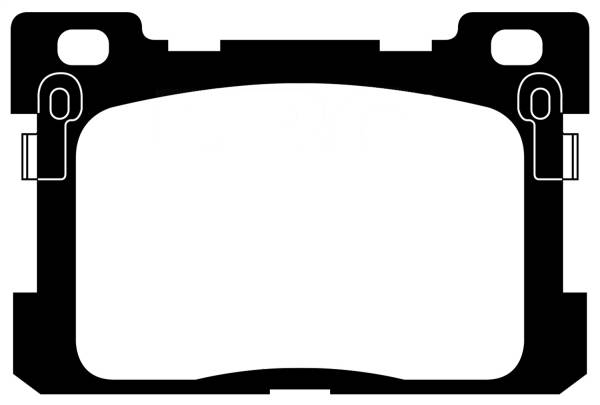 EBC - EBC 2017+ Genesis G90 5.0L Greenstuff Rear Brake Pads - DP23077