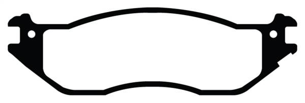 EBC - EBC 04-07 Ford Econoline E150 4.6 Yellowstuff Front Brake Pads - DP43002R