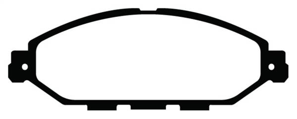 EBC - EBC 12-13 Infiniti JX35 3.5 Yellowstuff Front Brake Pads - DP43010R