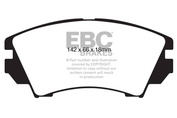 EBC - EBC Brakes Bluestuff Street and Track Day Brake Pads - DP52014NDX