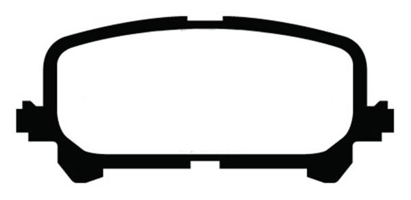 EBC - EBC 14+ Acura MDX 3.5 Greenstuff Rear Brake Pads - DP63025