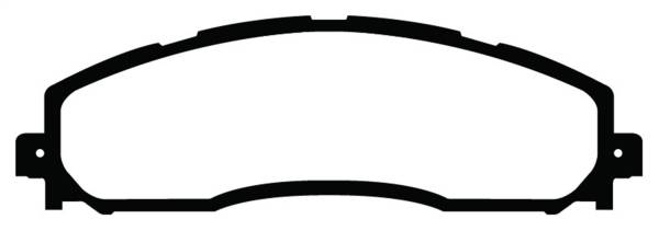 EBC - EBC 13+ Ford F250 (inc Super Duty) 6.2 (2WD) Extra Duty Rear Brake Pads - ED93016