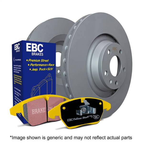 EBC - EBC S13 Brake Pad and Rotor Kit - S13KF2164