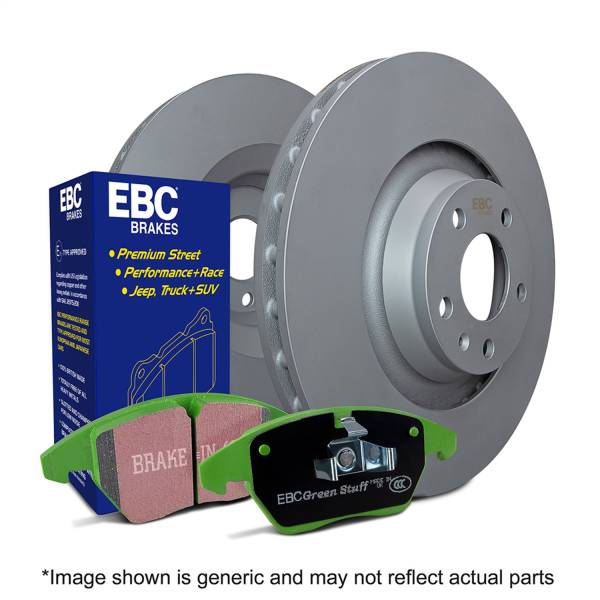EBC - EBC S14 Kits Greenstuff Pads and RK Rotors - S14KR1070