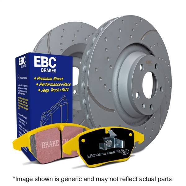 EBC - EBC S5 Brake Pad and Rotor Kit - S5KF1639