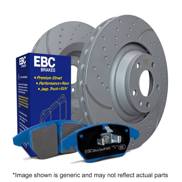 EBC - EBC S6 Brake Pad and Rotor Kit - S6KR1237