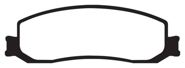 EBC - EBC 12 Ford F250 (inc Super Duty) 6.2 (2WD) Ultimax2 Front Brake Pads - UD1631