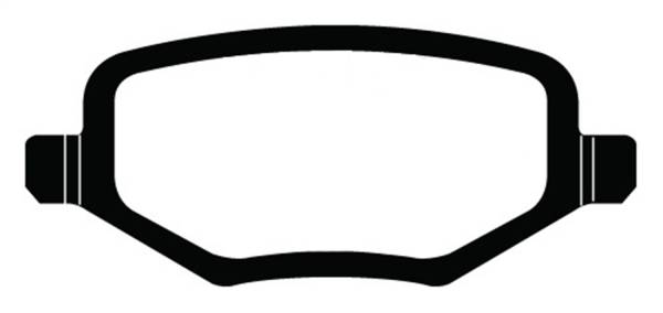 EBC - EBC 12+ Chrysler Town & Country 3.6 Ultimax2 Rear Brake Pads - UD1657