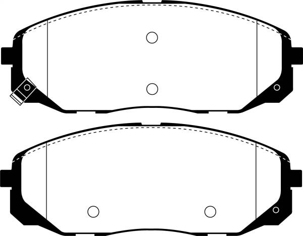 EBC - EBC 2015+ Kia Sedona 3.3L Ultimax2 Front Brake Pads - UD1814