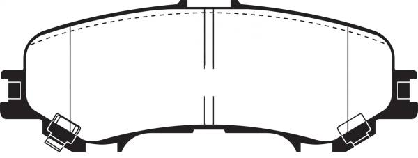 EBC - EBC 16+ Nissan Titan 5.6L Ultimax Rear Brake Pads - UD2032