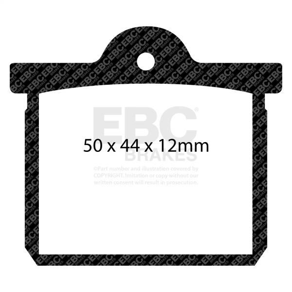 EBC - EBC 2018+ Volvo XC40 T4 Ultimax Front Brake Pads - UD2137