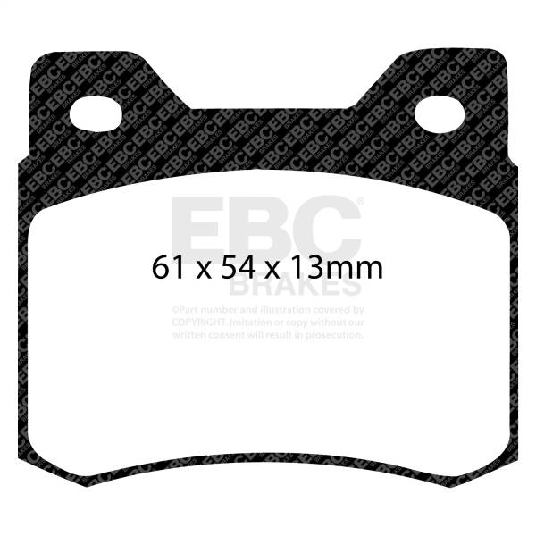 EBC - EBC 84-86 Mercedes-Benz 190/190E 2.3 Ultimax2 Rear Brake Pads - UD426