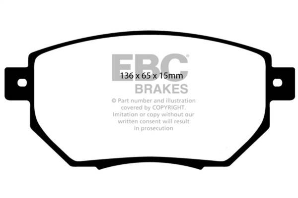 EBC - EBC 03-05 Infiniti FX35 3.5 Ultimax2 Front Brake Pads - UD969