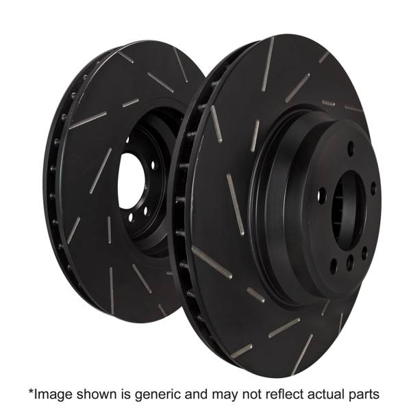 EBC - EBC 03-10 Audi A8 Quattro 4.2 USR Slotted Rear Rotors - USR1249