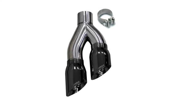 CORSA Performance - Corsa 1999-2006 Universal Stainless Steel Twin 4.0in Black PVD Pro-Series Tip - 14031BLK