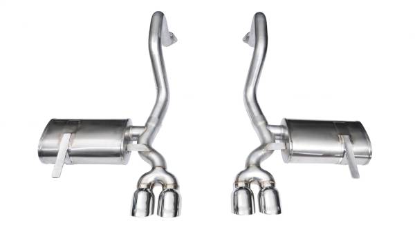 CORSA Performance - Corsa 1997-2004 Chevrolet Corvette C5 Z06 5.7L V8 Polished Xtreme Axle-Back Exhaust - 14132