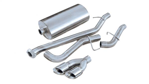 CORSA Performance - Corsa 2001-2006 Chevrolet Tahoe 5.3L V8 Polished Sport Cat-Back Exhaust - 14232