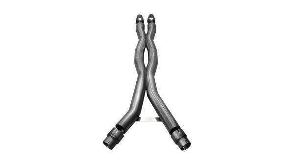 CORSA Performance - Corsa 2015-2024 Ford Mustang GT 5.0 3in Double X Pipe Will Fit Factory Exhaust - 14327