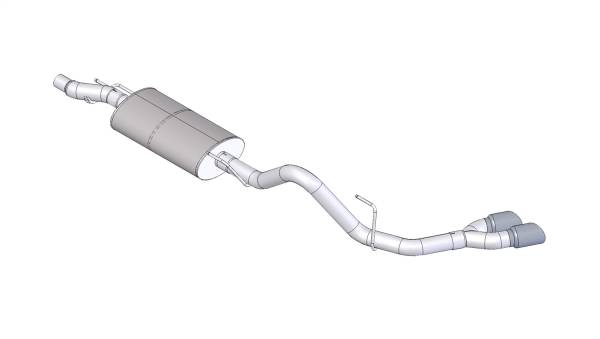 CORSA Performance - Corsa 2011-2014 Ford F-150 EcoBoost 3.5L V6 Polished Sport Cat-Back Exhaust - 14392