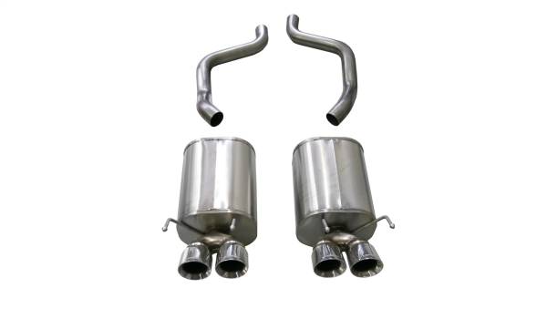 CORSA Performance - Corsa 2005-2007 Chevrolet Corvette C6 6.0L V8 Polished Xtreme Axle-Back Exhaust - 14469