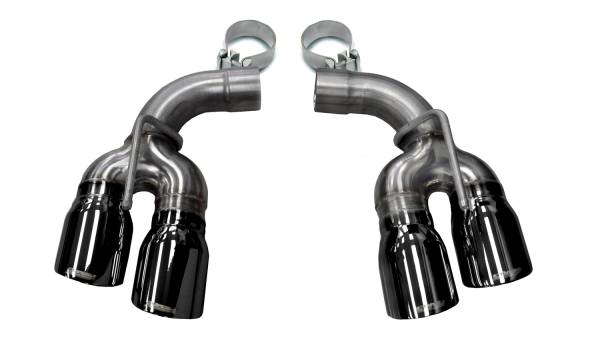 CORSA Performance - Corsa 2017-24 Chevy Camaro ZL1 2.75in Inlet / 4.0in Outlet Black PVD Tip Kit (For Corsa ExhaustOnly) - 14774BLK