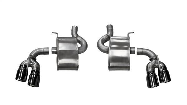 CORSA Performance - Corsa 2017-2024 Chevrolet Camaro SS 6.2L V8 2.75in Black Xtreme Axle-Back Exhaust - 14784BLK