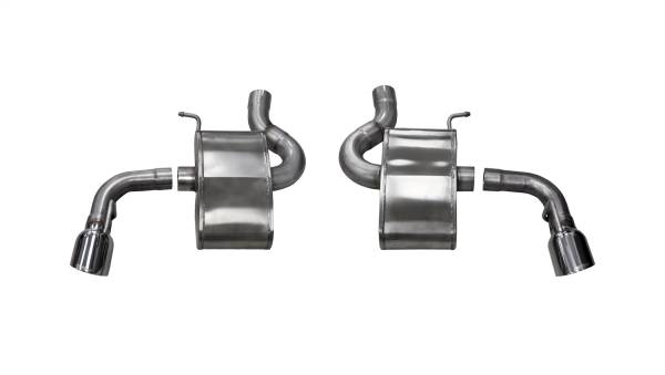 CORSA Performance - Corsa 2016-2024 Chevrolet Camaro SS 6.2L V8 2.75in Polished Xtreme Axle-Back Exhaust Dual Rear Exit - 14785