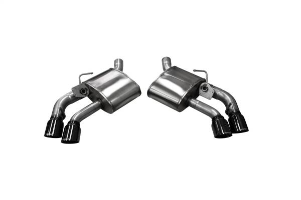 CORSA Performance - Corsa 2016-24 Chevrolet Camaro SS/ZL1 6.2L V8 Black Xtreme Axle-Back Exhaust (w/ Factory NPP Valve) - 14789BLK
