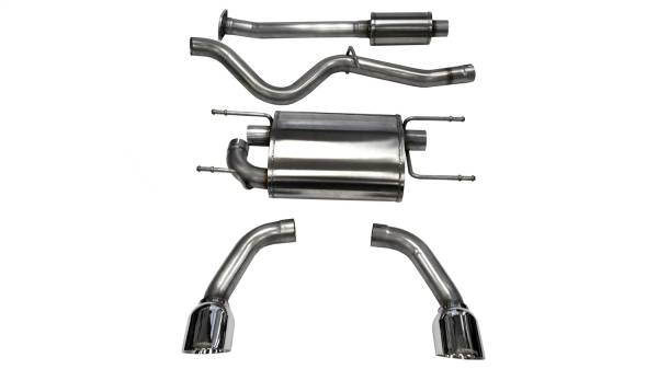CORSA Performance - Corsa 2012-2020 Scion FRS / Subaru BRZ Polished Sport Cat-Back Exhaust - 14864