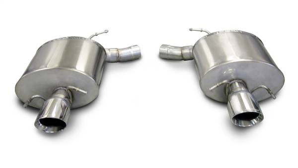 CORSA Performance - Corsa 2009-2014 Cadillac CTS Sedan V 6.2L V8 Polished Touring Axle-Back Exhaust - 14940