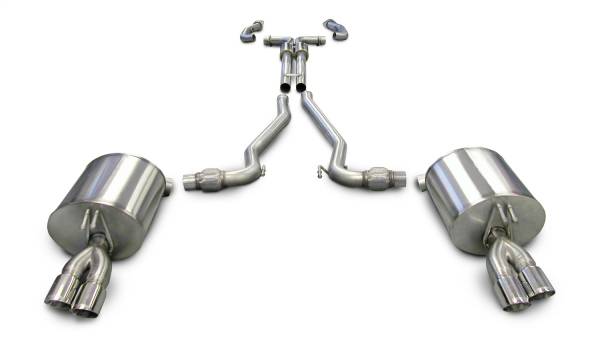 CORSA Performance - Corsa 2008-2009 Pontiac G8 GXP 6.0L V8 Polished Sport Cat-Back + XO Exhaust - 14950