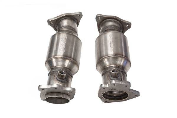 CORSA Performance - Corsa 20-21 Chevrolet Corvette High Flow 300 Cell Cat Pipes - 16234
