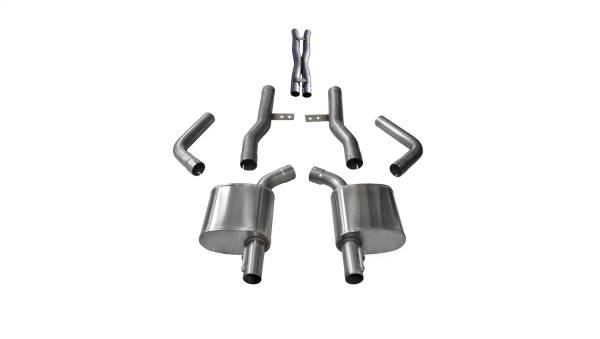 CORSA Performance - Corsa 2017-2020 Dodge Charger/Chrysler 300 5.7L V8 Xtreme Cat-Back Dual Rear Exit w/o Tips - 21018