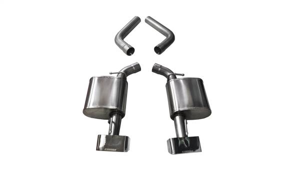 CORSA Performance - Corsa 2015-2023 Dodge Challenger 6.4L V8 2.75in Dual Rear Exit Axle-Back Sport GTX2 Polished Tips - 21021