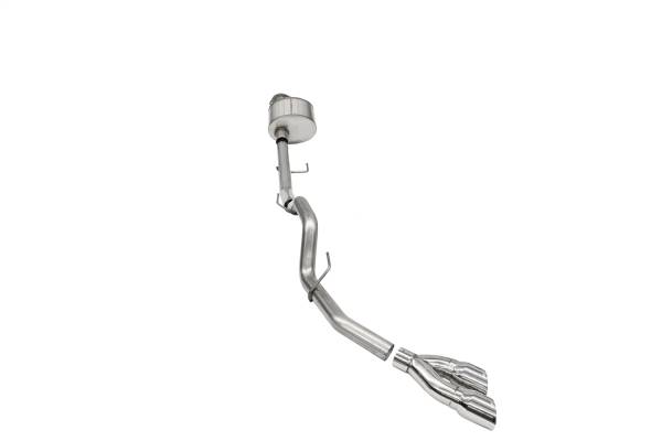 CORSA Performance - Corsa 2021-2024 Ford F-150 Regular Cab/6.5in Bed 5.0L V8 Xtreme Cat-Back Single Side Exit-Polished - 21142