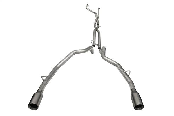 CORSA Performance - Corsa 2021-2024 Dodge Ram TRX Crew Cab Baja Catback Exhaust Dual Rear Gunmetal Tip - 21190GNM