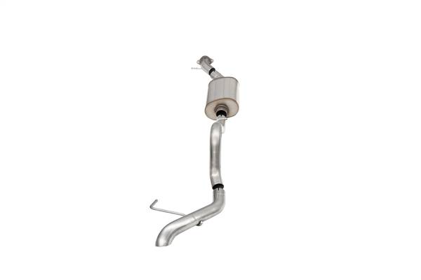 CORSA Performance - Corsa 2021-2024 Ford Bronco 2.3L 2-Door 2.75in Cat-Back Single Side Exhaust w/ Turndown ExhaustTip - 21203