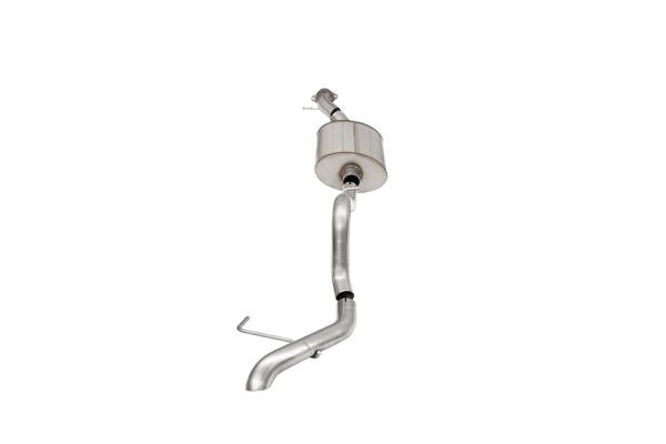 CORSA Performance - Corsa 2021-2024 Ford Bronco 2.7L 2-Door 2.75in Cat-Back Single Side Exhaust w/ Turndown ExhaustTip - 21207