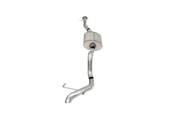 CORSA Performance - Corsa 2021-2024 Ford Bronco 2.7L 4-Door 2.75in Cat-Back Single Side Exhaust w/ Turndown ExhaustTip - 21209